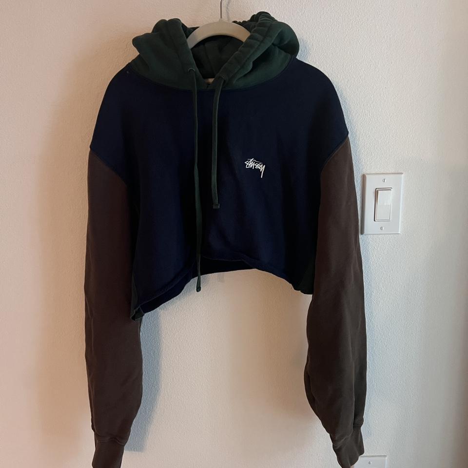 Stussy colour cheap block hoodie