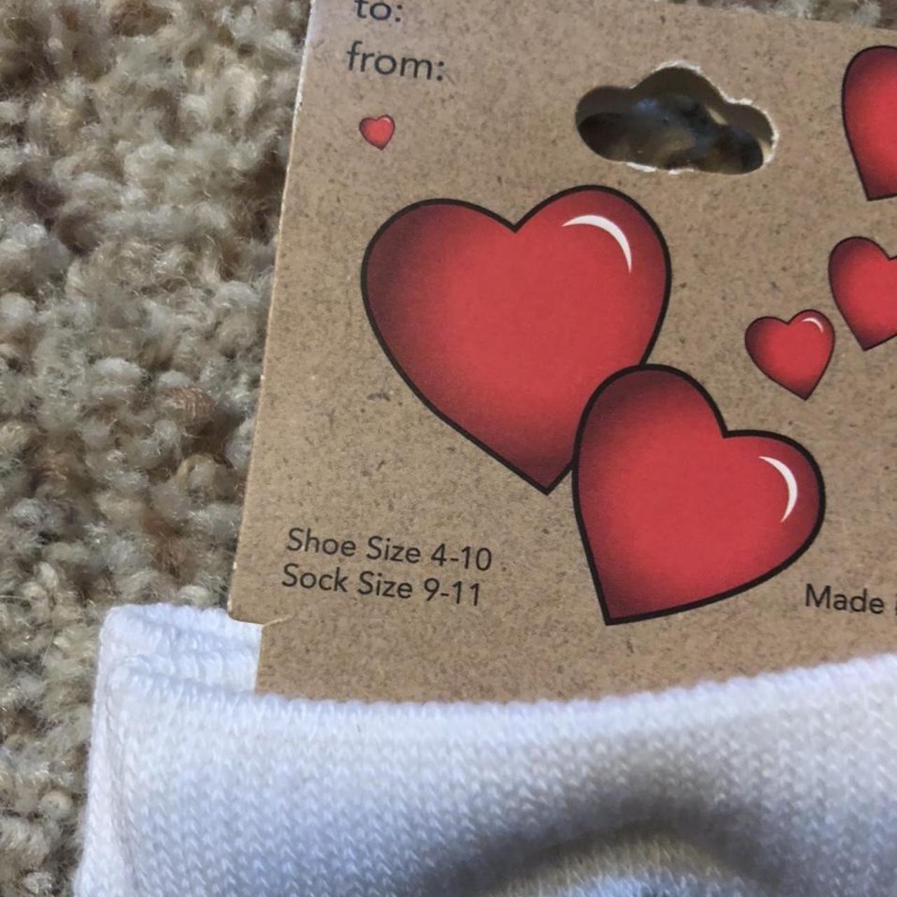 Product Image 3 - Valentines themed socks with white