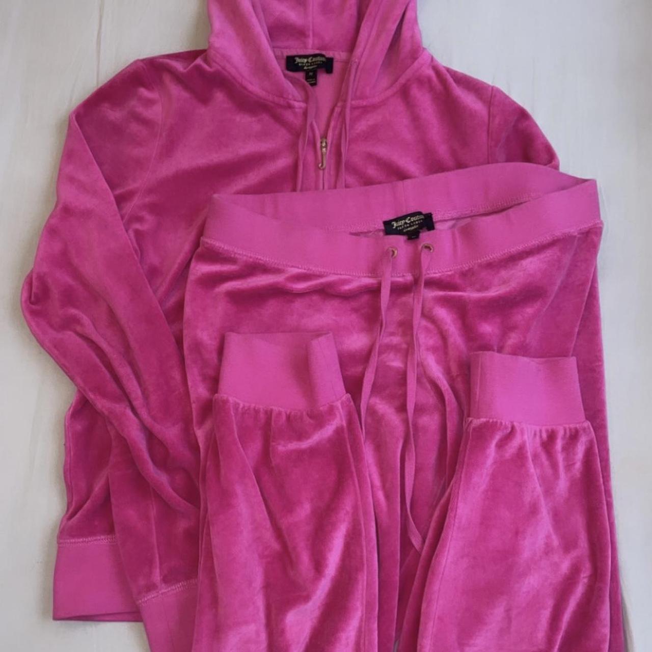 Full authentic vintage pink juicy couture tracksuit.... - Depop