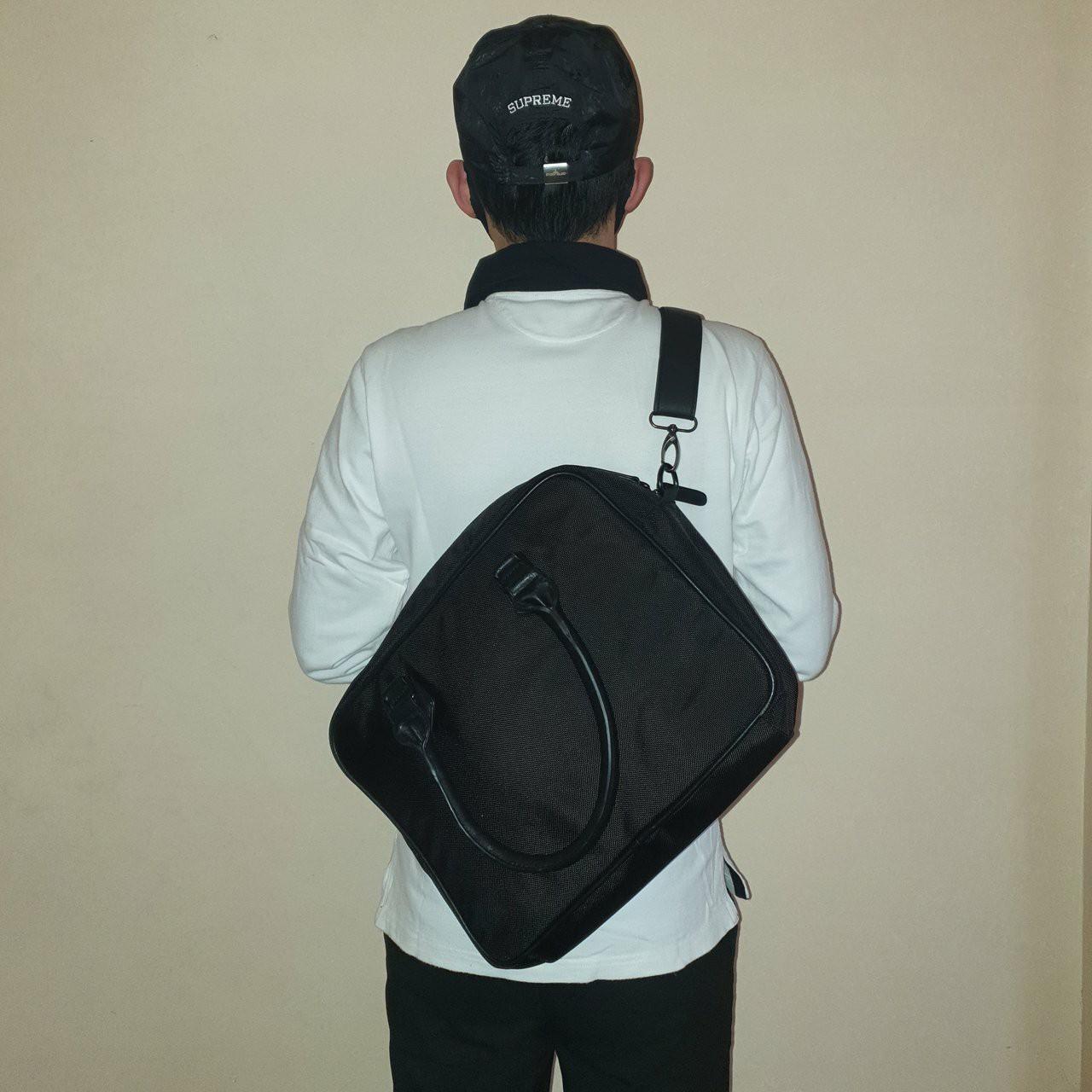 French Connection Men's Black Bag Depop