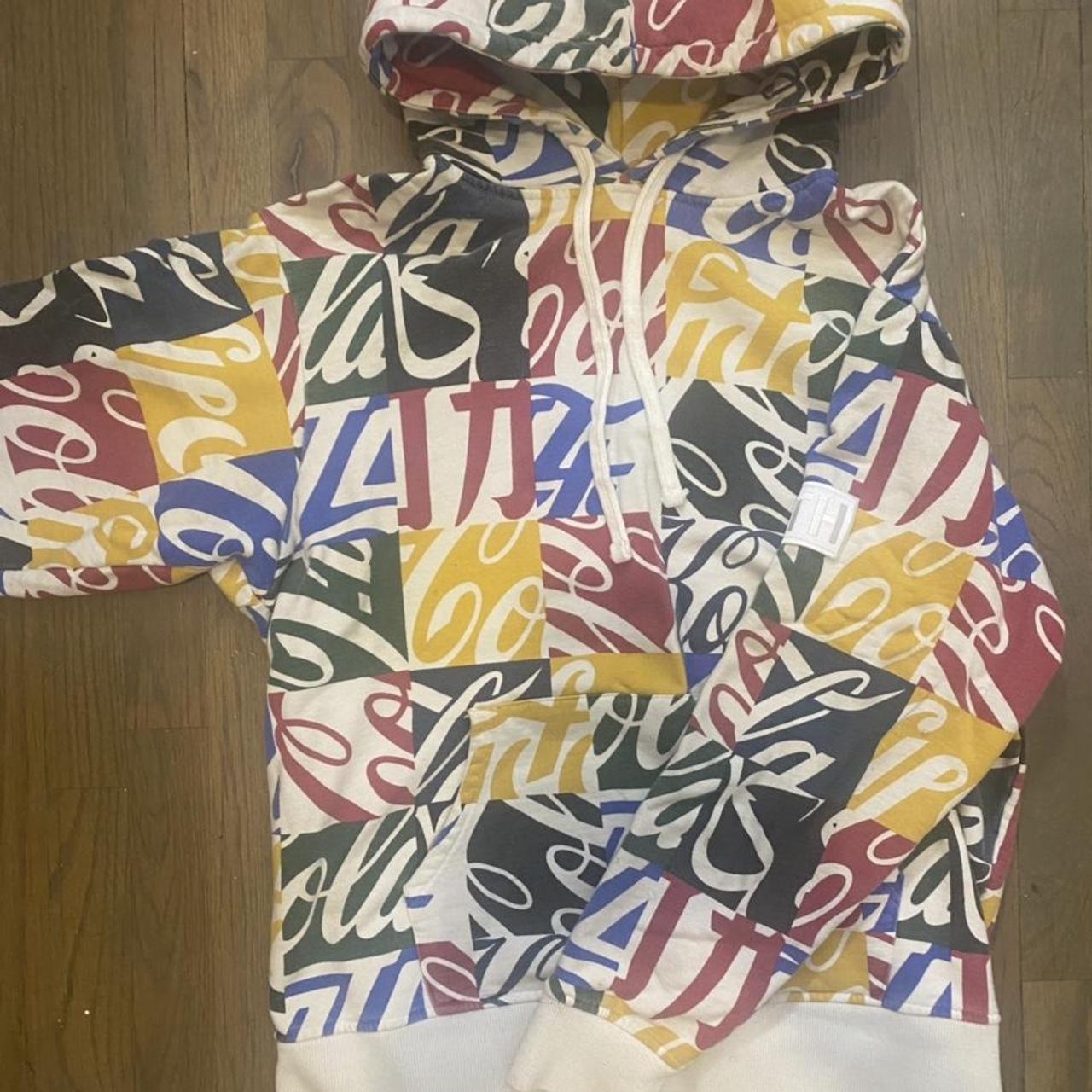 Kith Coca Cola Multi Colored Hoodie size Large - Depop