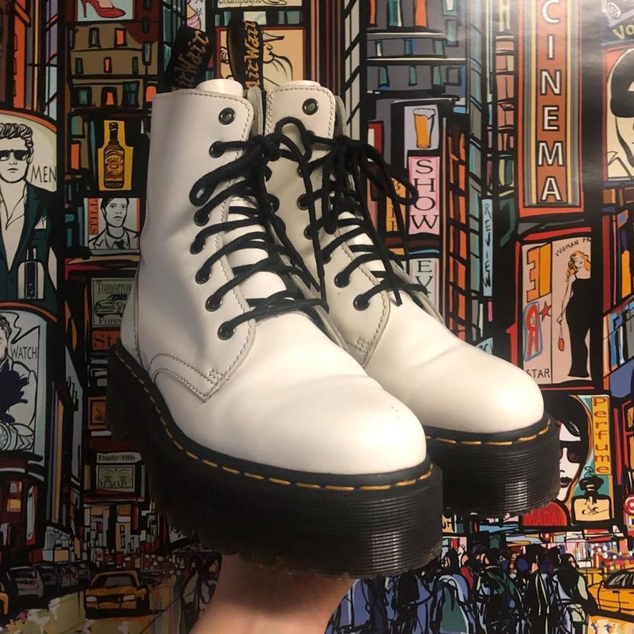 Dr martens Jadon smooth leather platform
