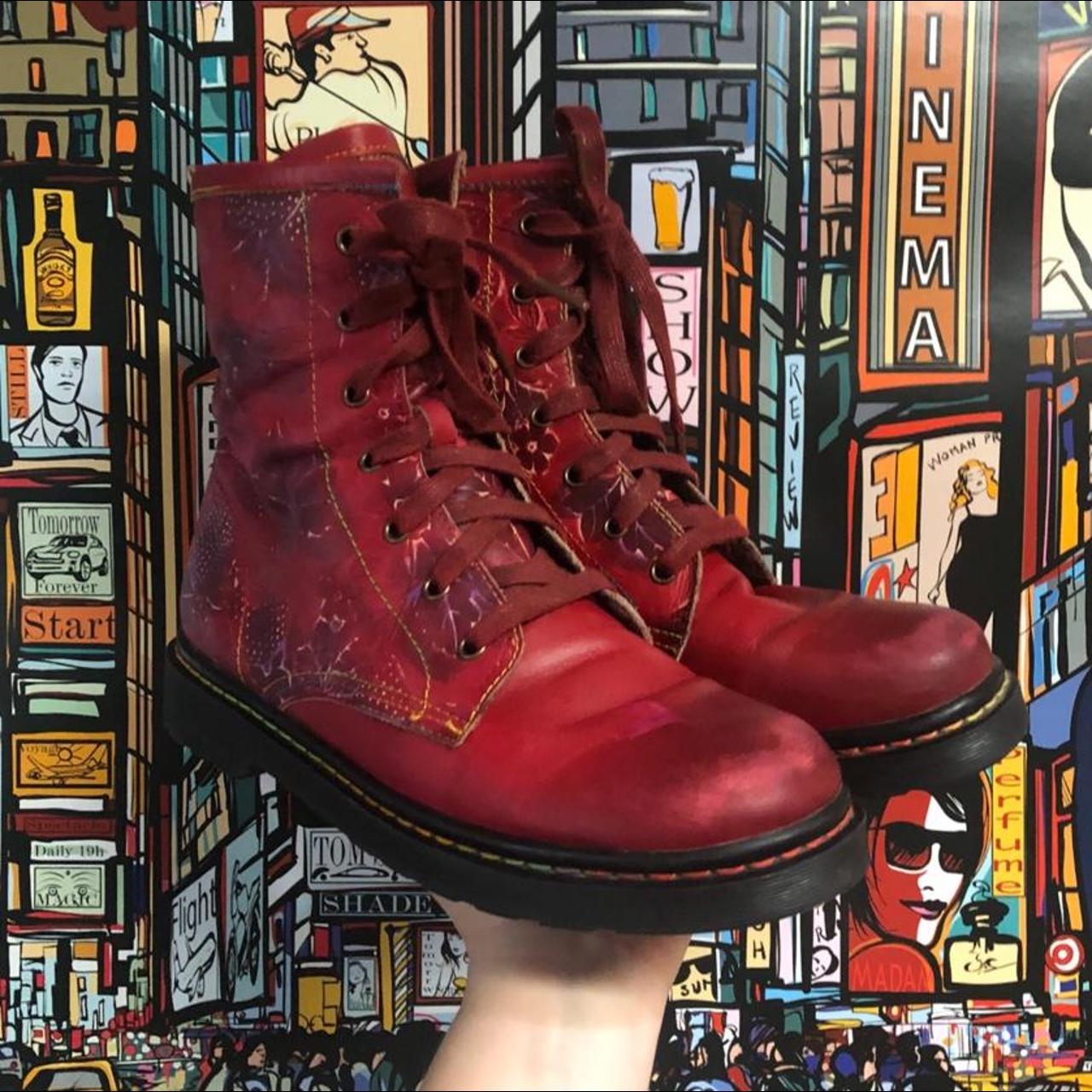 Strawberry design L’Artiste by Spring Step boots,... - Depop