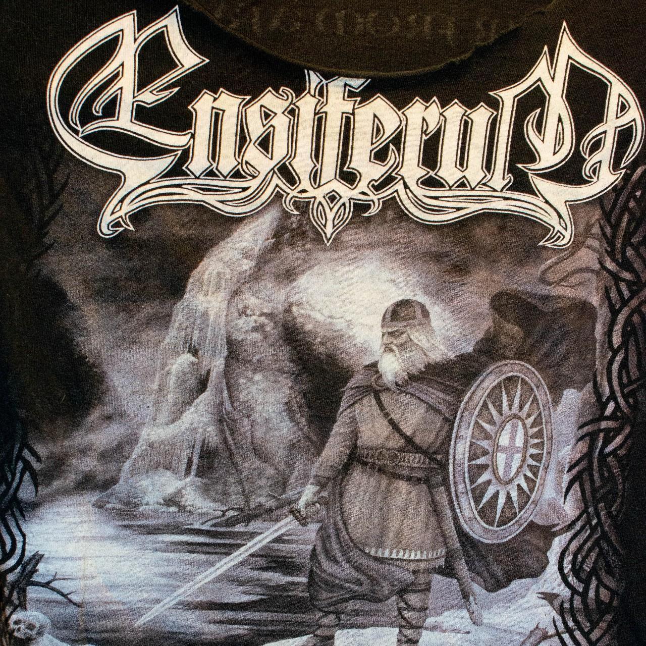 Medium Ensiferum 2009 Tour Shirt. I Scooped The Neck... - Depop