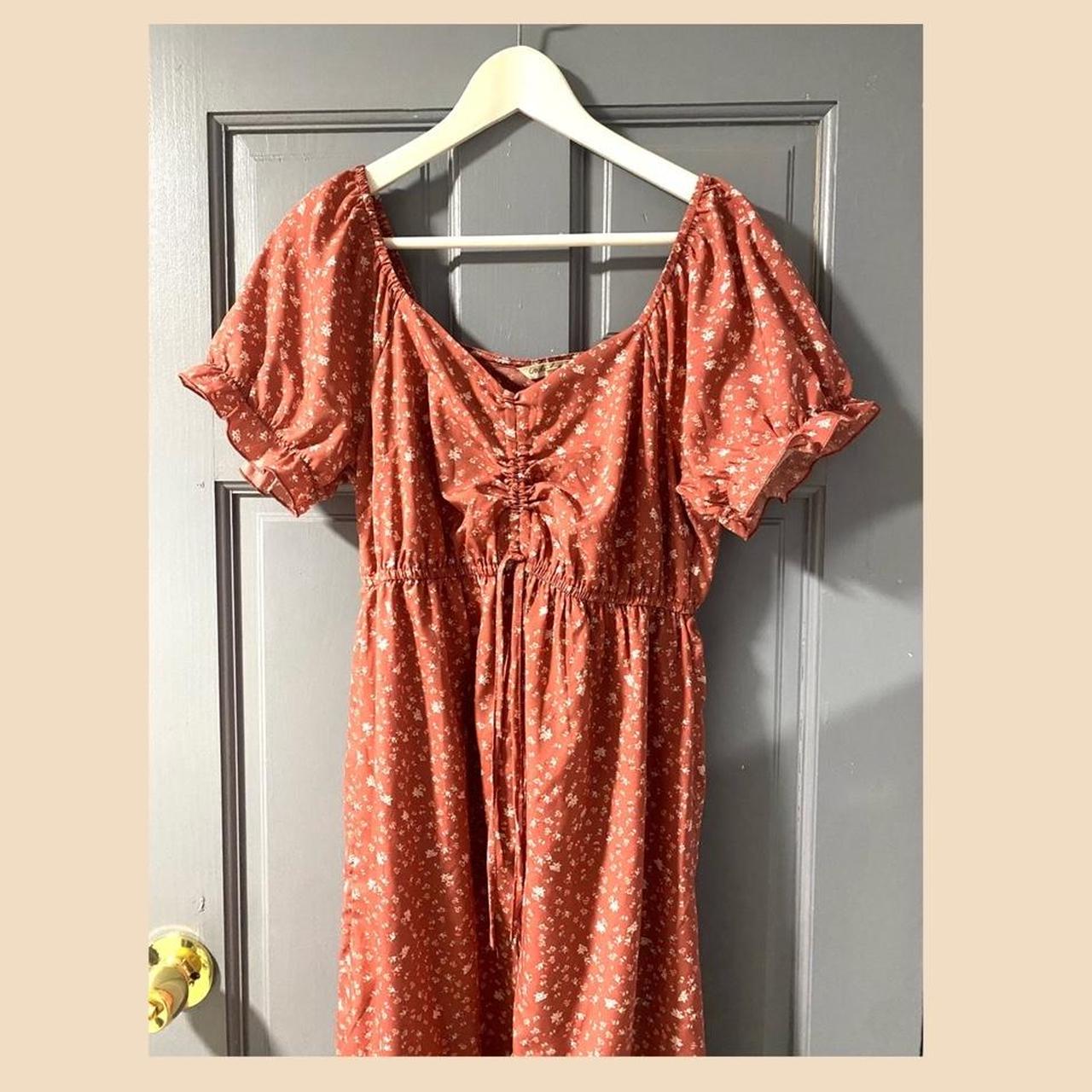 Burlington Women's Pink and Red Jumpsuit Depop