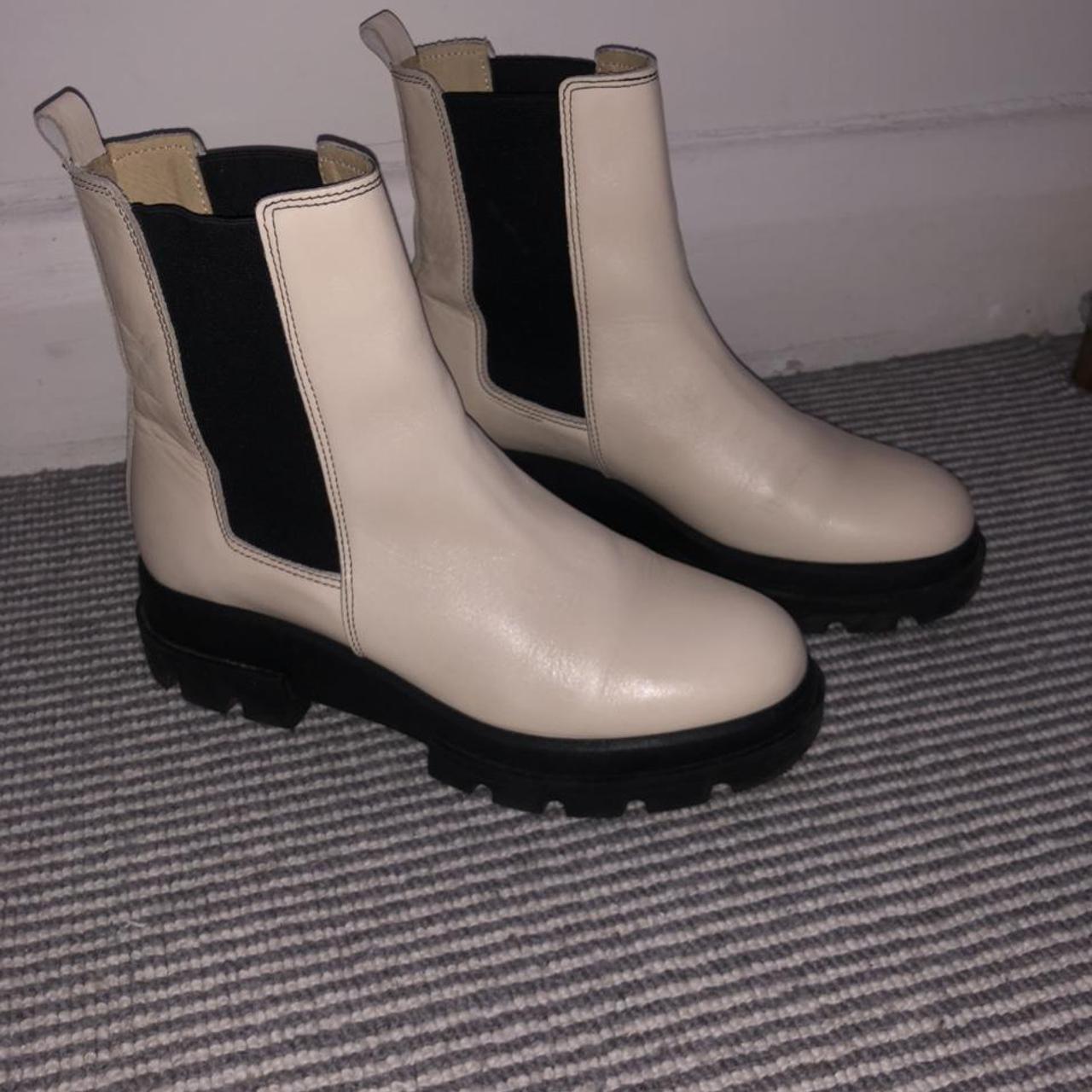 Dune hot sale cream boots