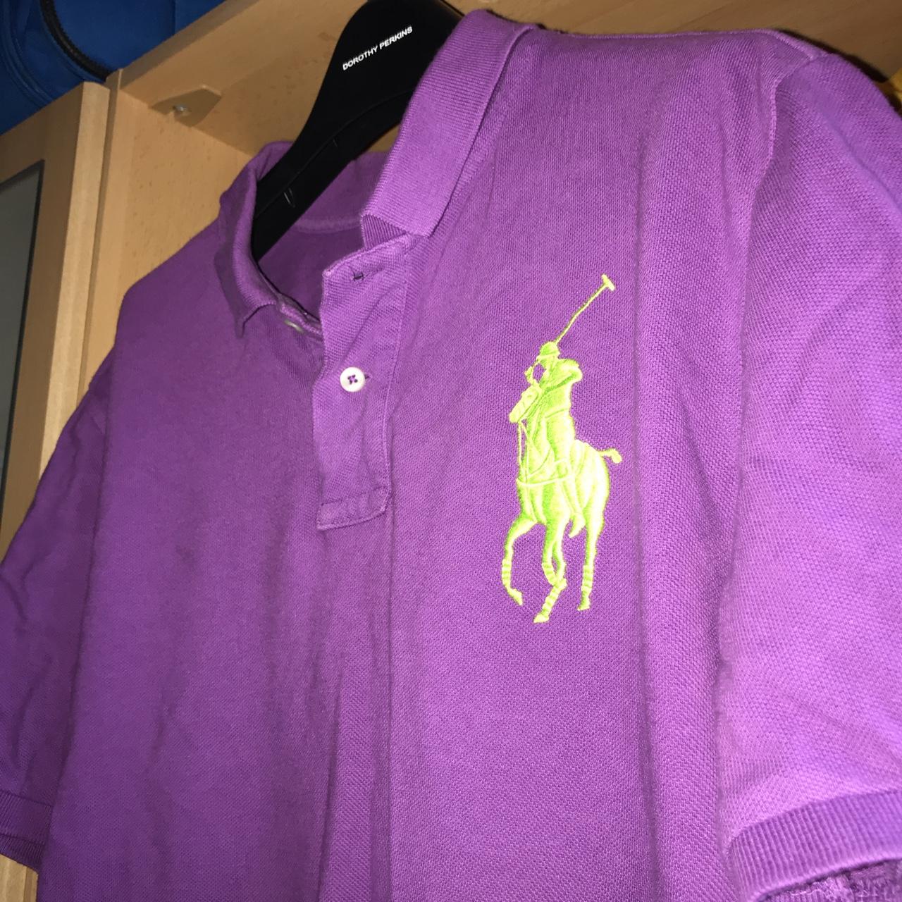 Ralph Lauren big pony New York polo. Navy. Men's - Depop