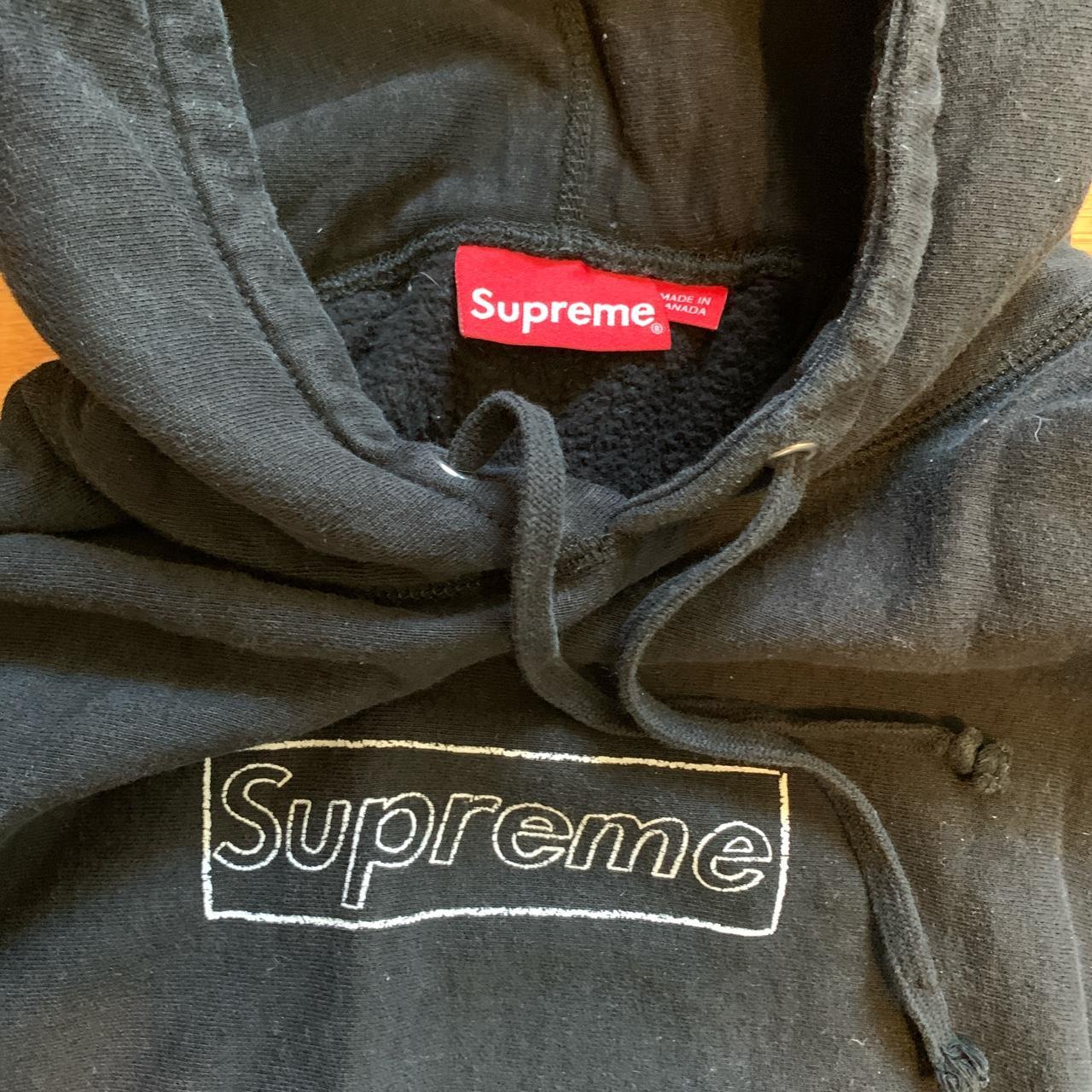 black supreme new york hoodie