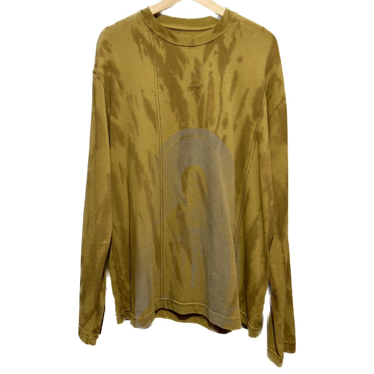 A-COLD-WALL Men's Yellow and Grey Shirt