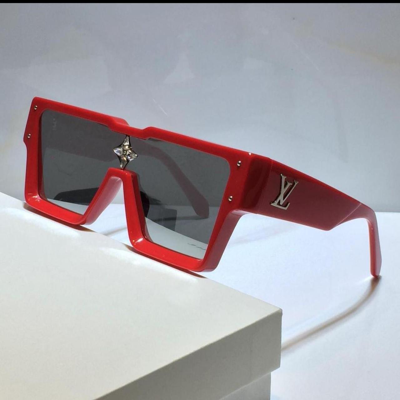 Louis Vuitton Cyclone Shield Sunglasses - Red Sunglasses, Accessories -  LOU476329