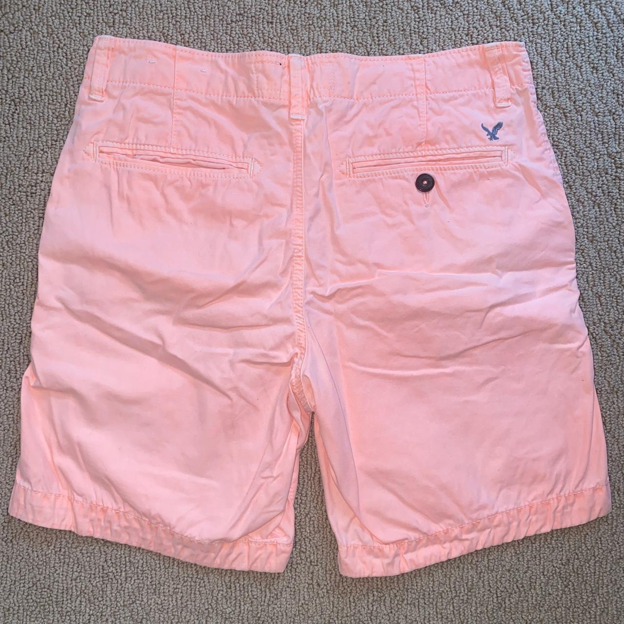 American Eagle Outfitters Men's Pink Shorts | Depop