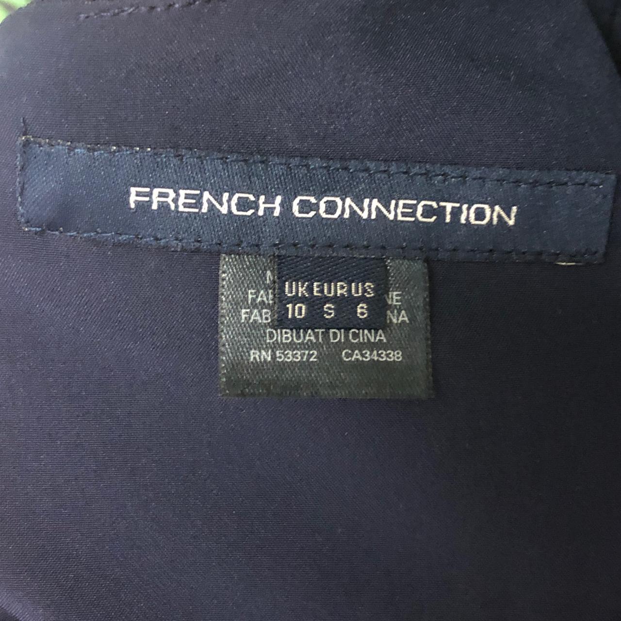 French Connection Navy Dress Size 6 French... - Depop