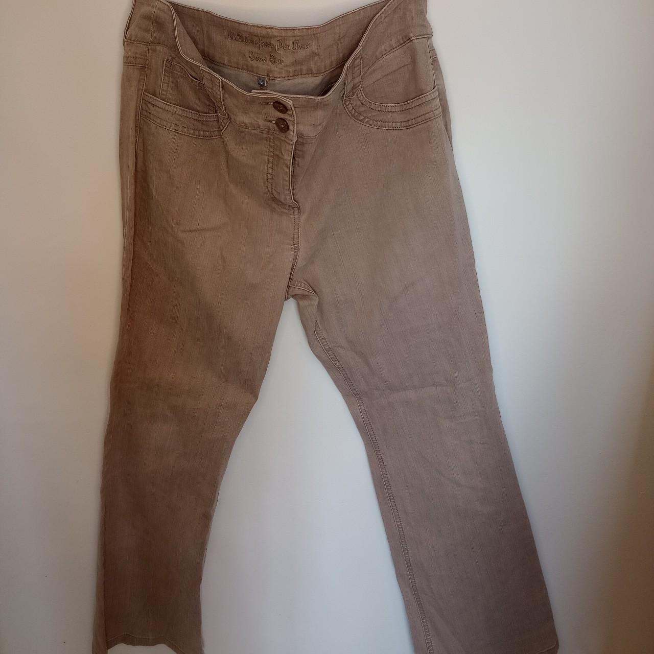 Beige Per Una jeans Size 16 regular Very comfy... - Depop