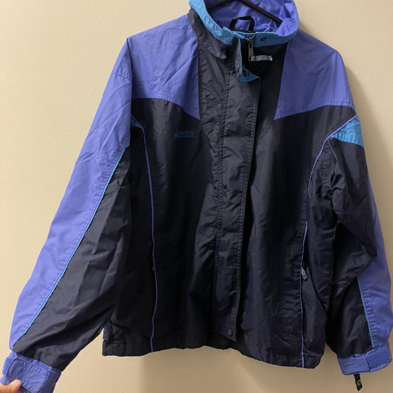 Retro Columbia Bugaboo Windbreaker Size: 18/20 - Depop