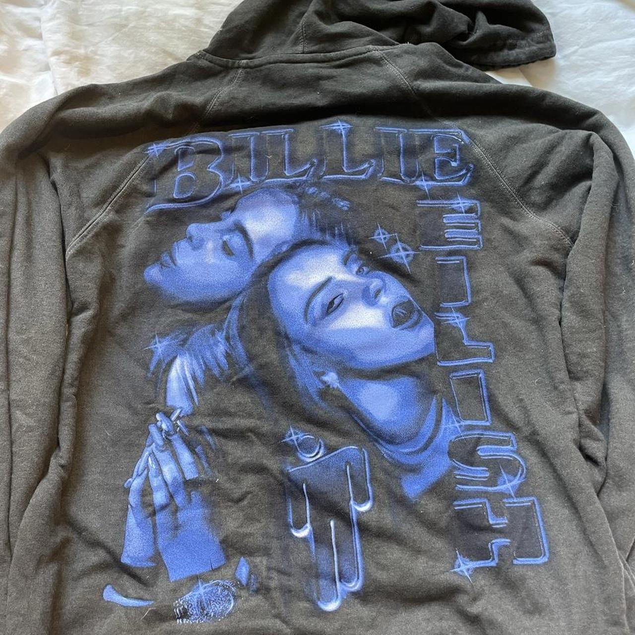 Blue billie eilish discount hoodie