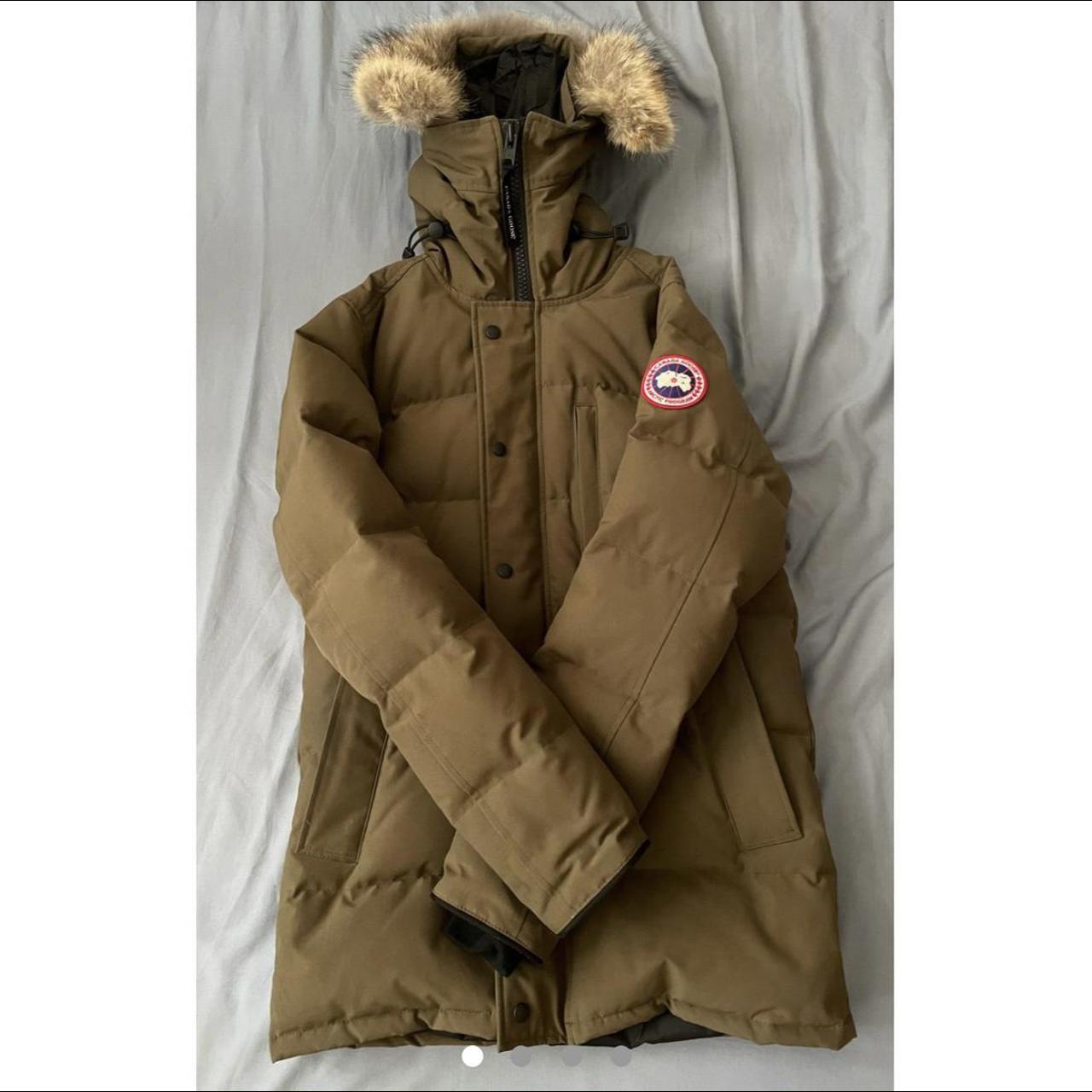 canada goose carson parka military green