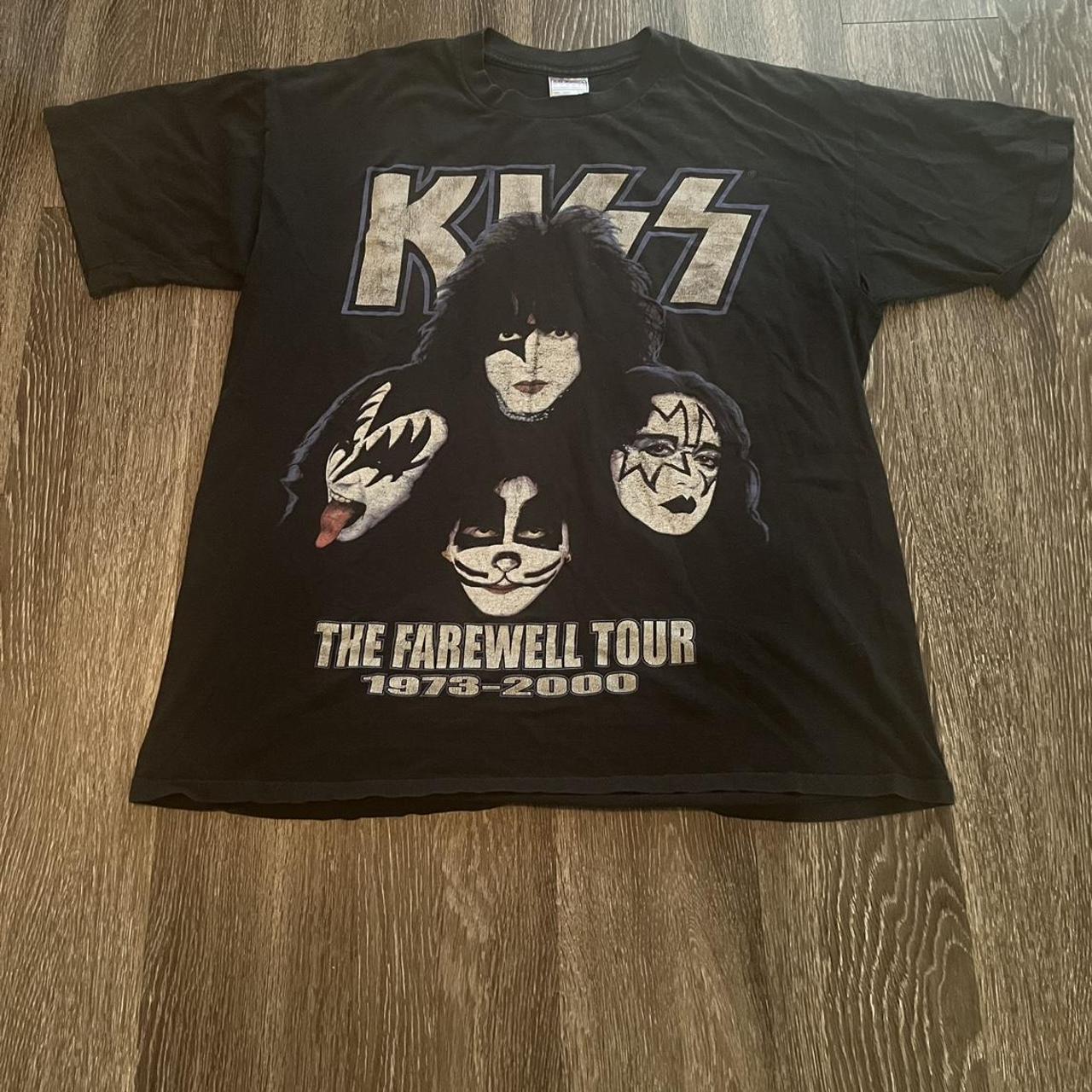 kiss farewell tour t shirts