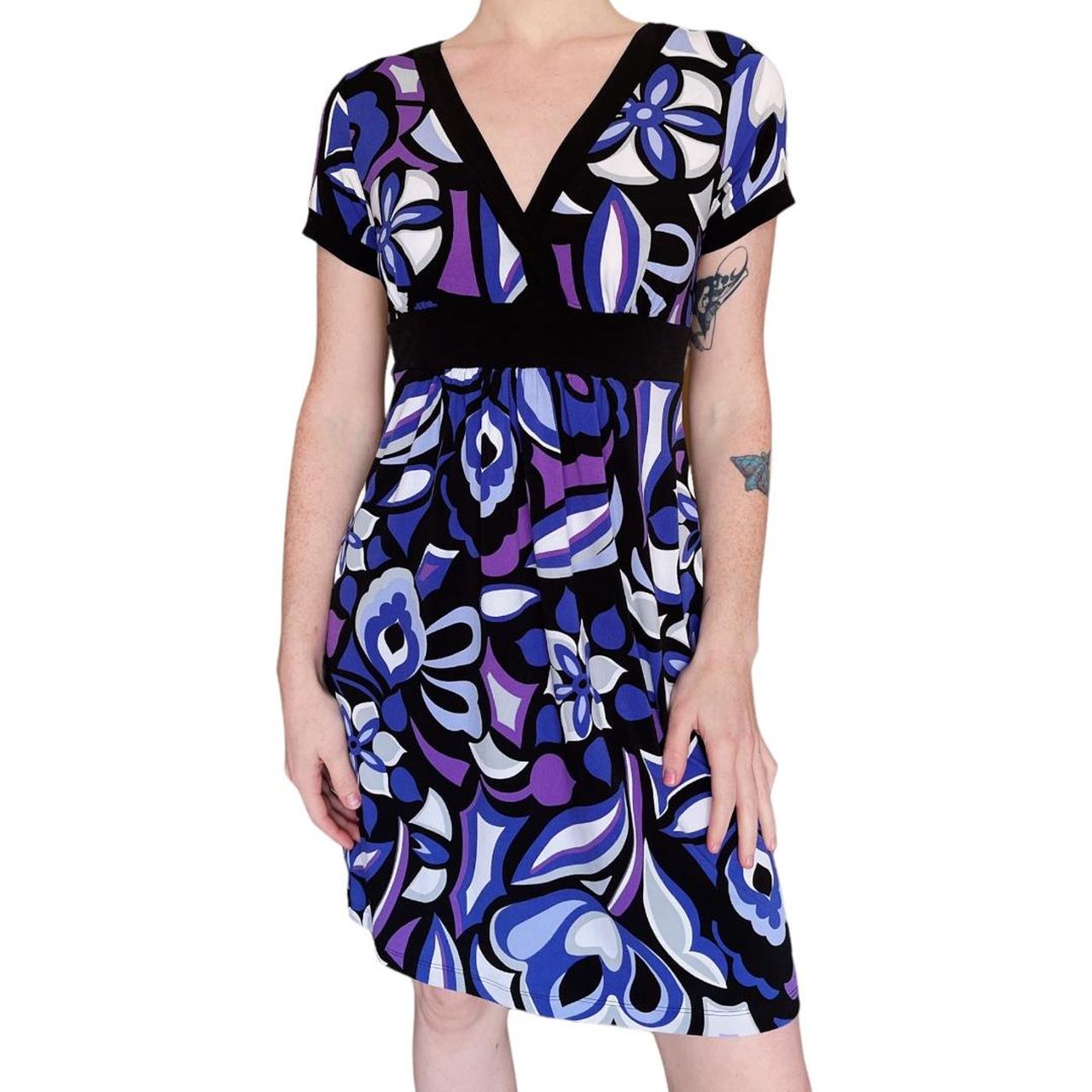 Product Image 2 - Y2K Purple Floral Dress
โผ๏ธ ๐๐๐