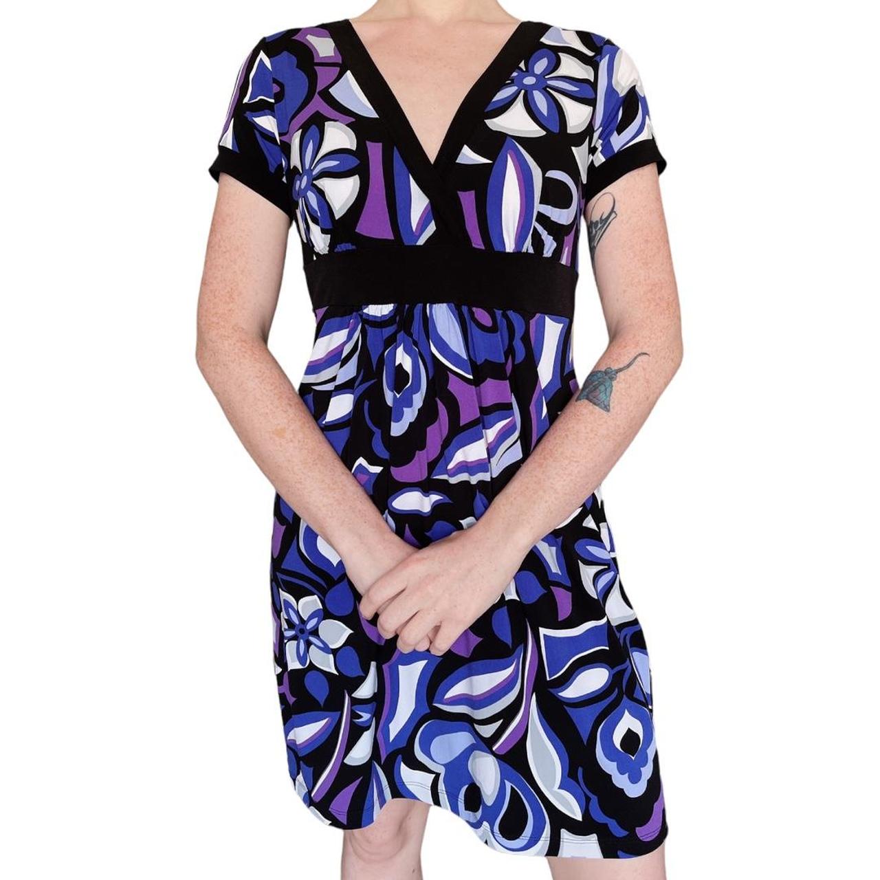 Product Image 3 - Y2K Purple Floral Dress

‼️ 𝐁𝐔𝐘