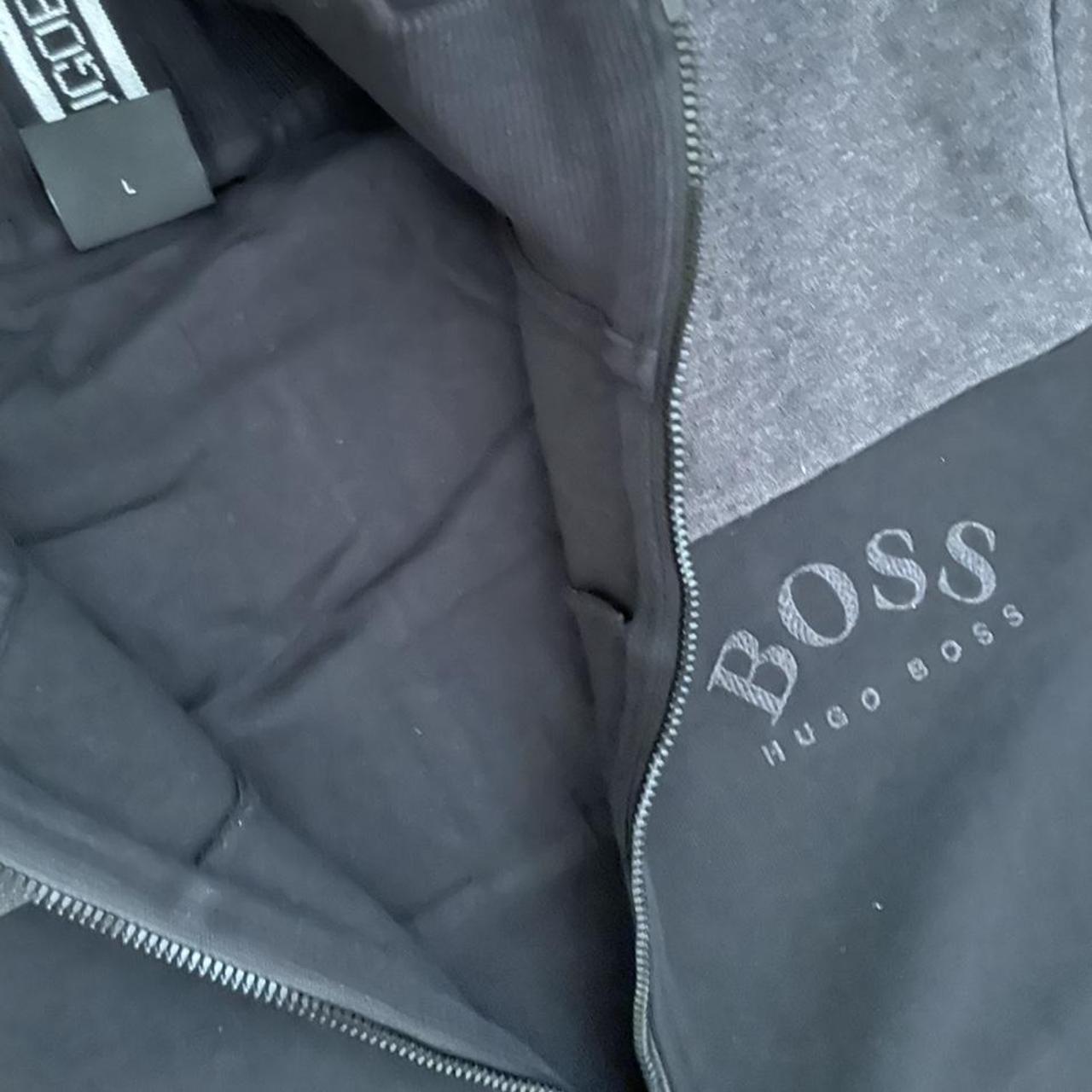 Vintage Hugo Boss Two Tone Jacket Size: Large... - Depop