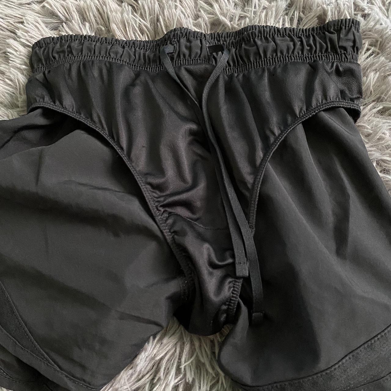 Size xs black nike running shorts, no staining or... - Depop