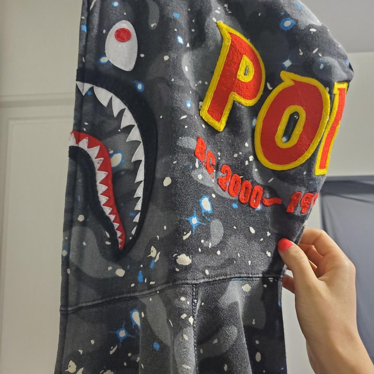 Bape shark hot sale galaxy hoodie