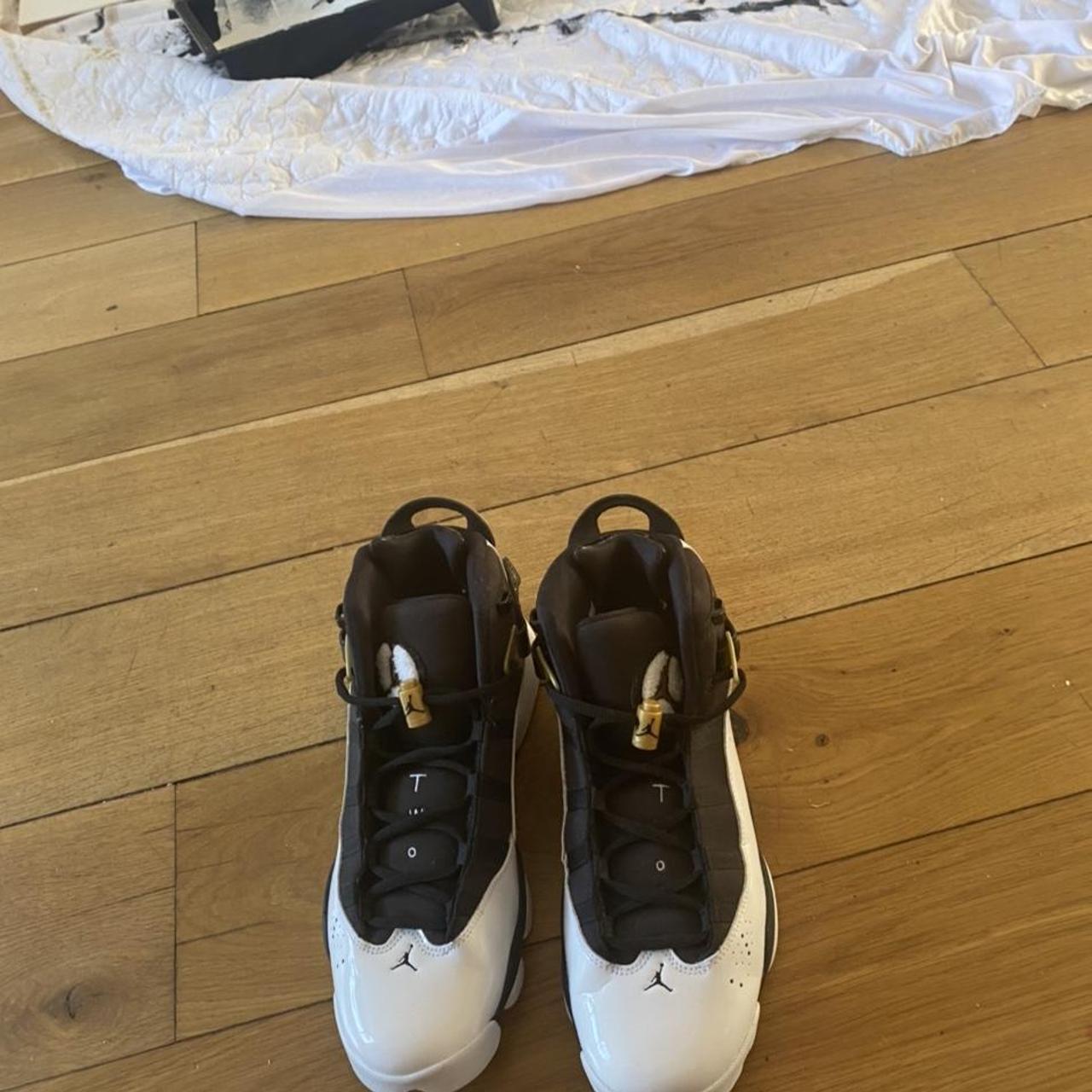 Air Jordan’s size 8.5 uk worn once can message to... Depop