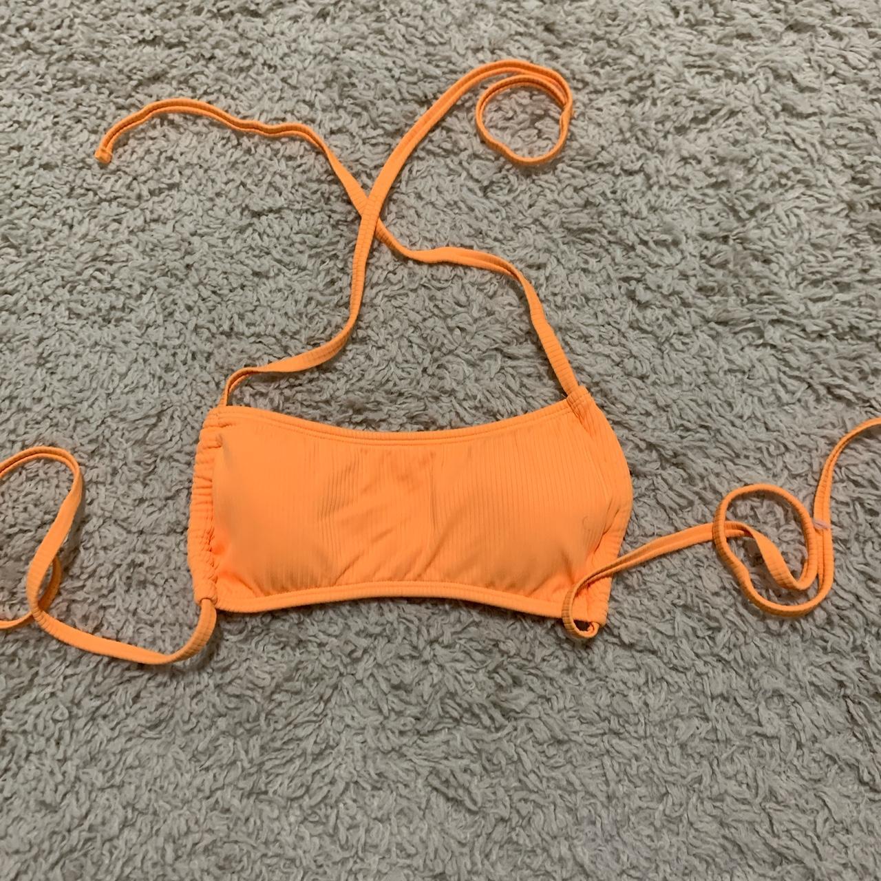 Xhilaration Women's Orange Bikiniandtankinitops Depop