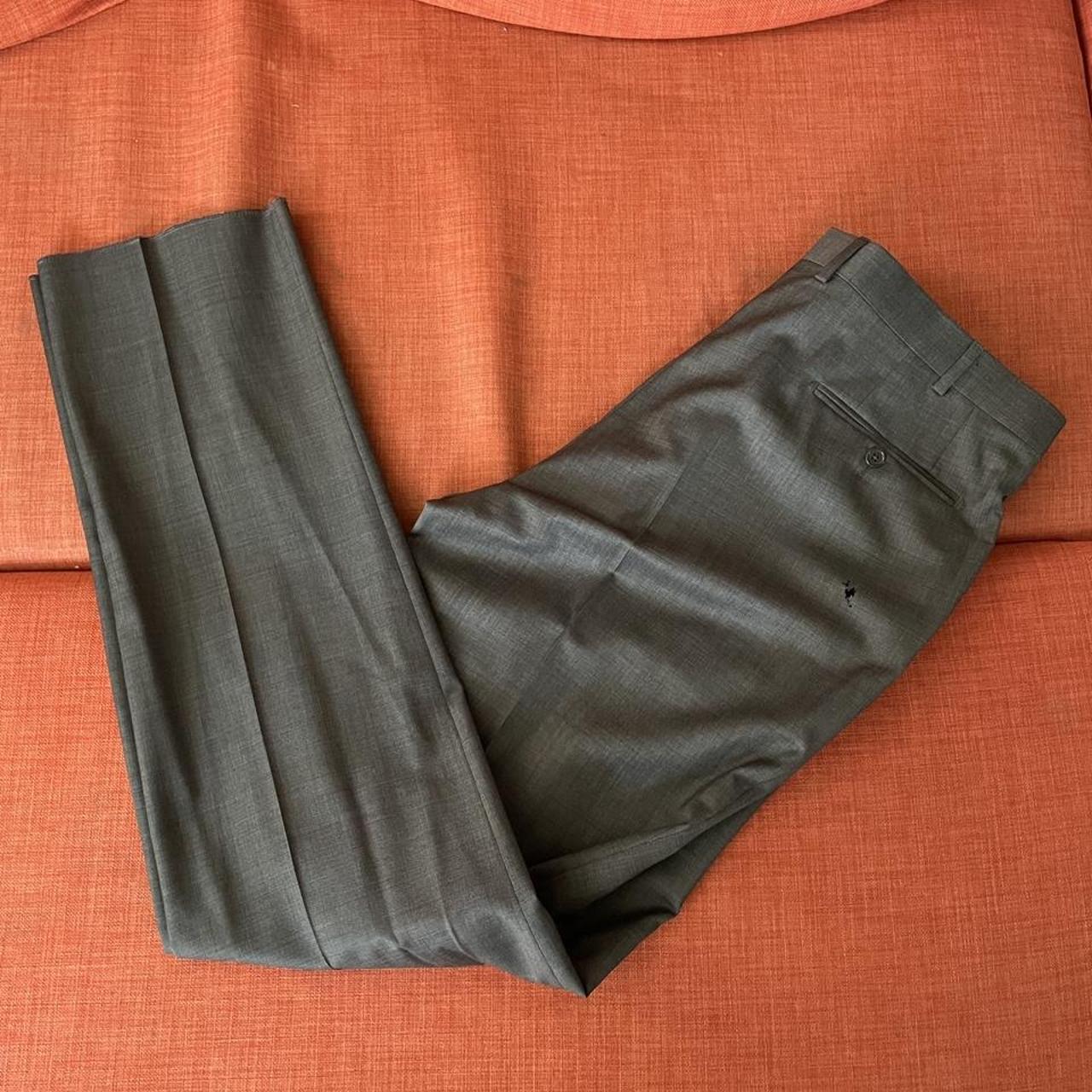 Ermenegildo Zegna Men's Black Trousers