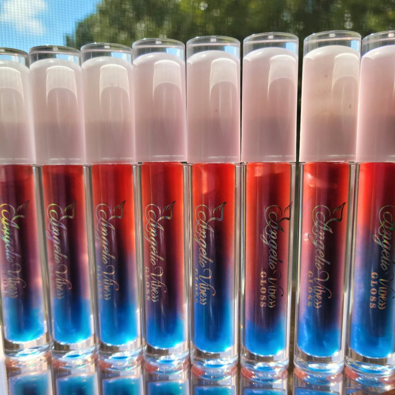 Angelic Vibess handcrafted glosses Colors - Red &... - Depop
