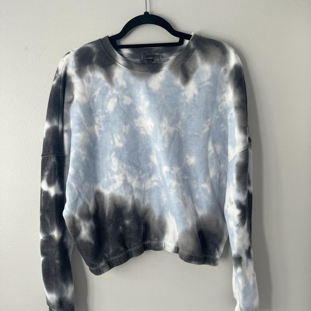 Garage tie dye online sweatshirt