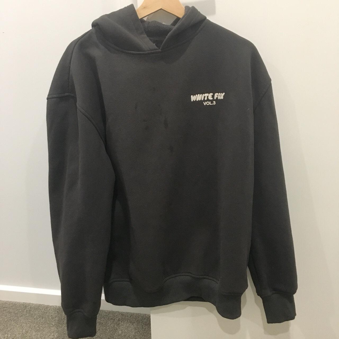 sm dark grey white fox volume 3 hoodie Has these... - Depop