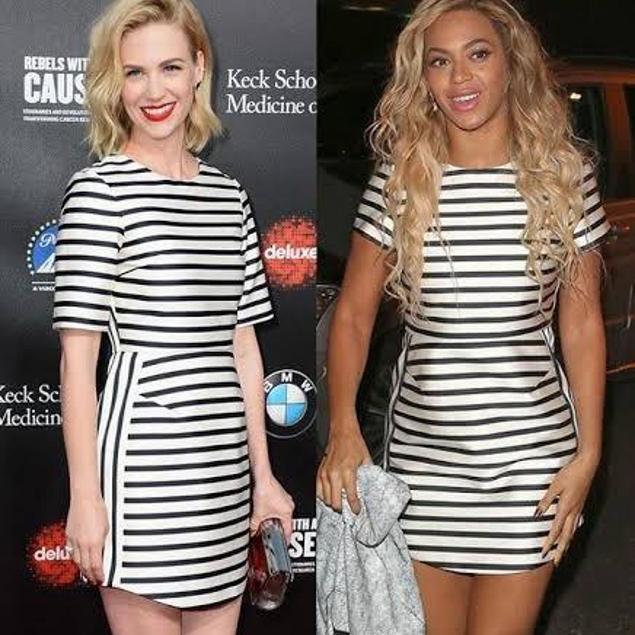 Beyonce hot sale topshop dress