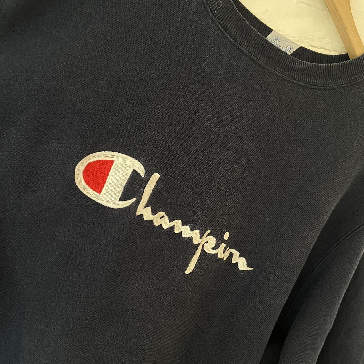 Vintage Champion sweatshirt 90s reverse weave... - Depop