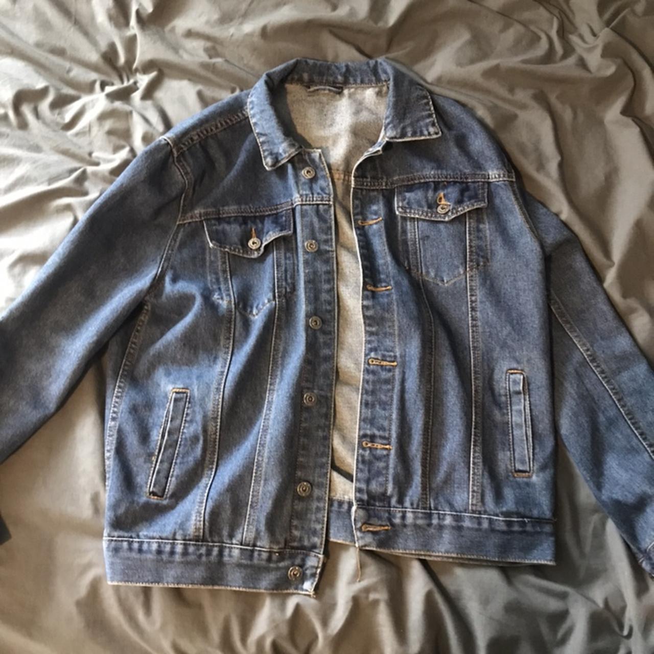 Vintage Denim Jacket Very nice No distressing... - Depop