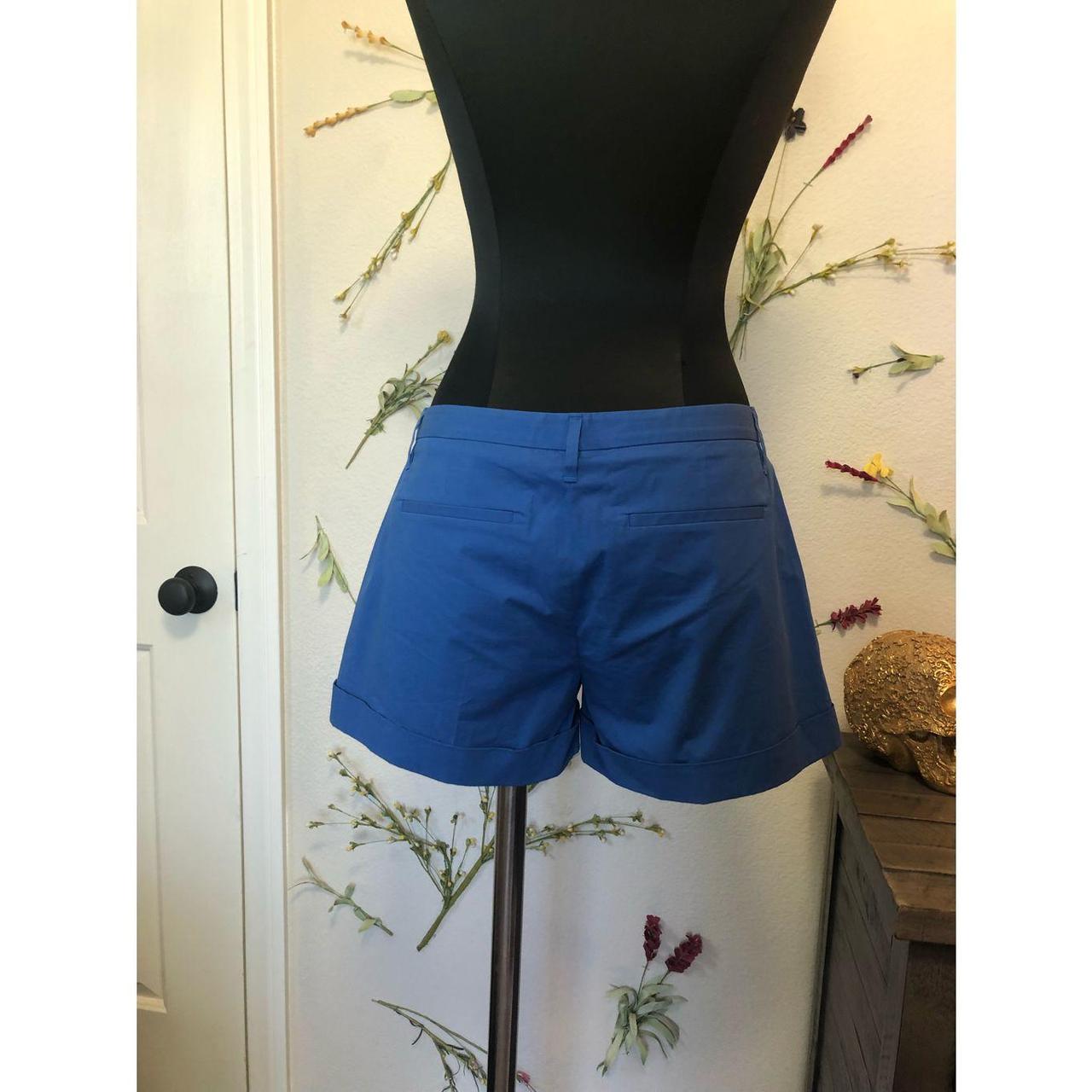 Theory Women's Blue Shorts | Depop