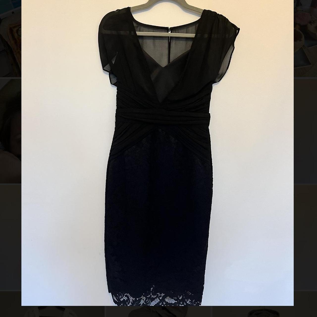 Lipsy Women's Black Dress | Depop