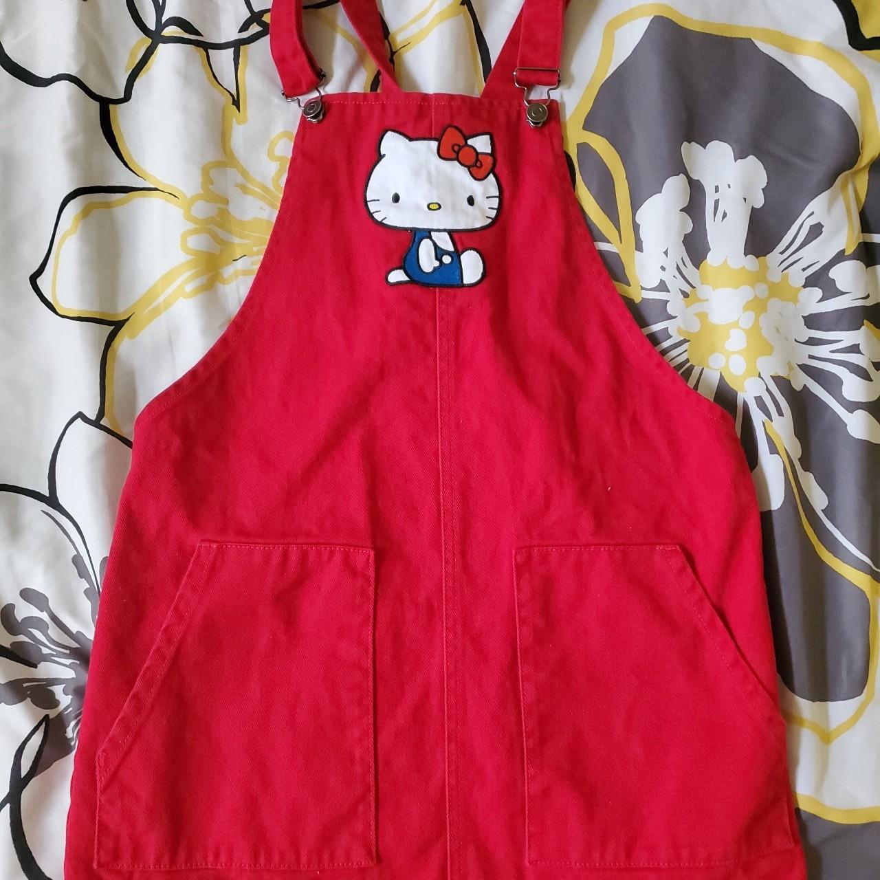 Offical Hello Kitty Sanrio Overall Dress ️ *PLEASE... - Depop