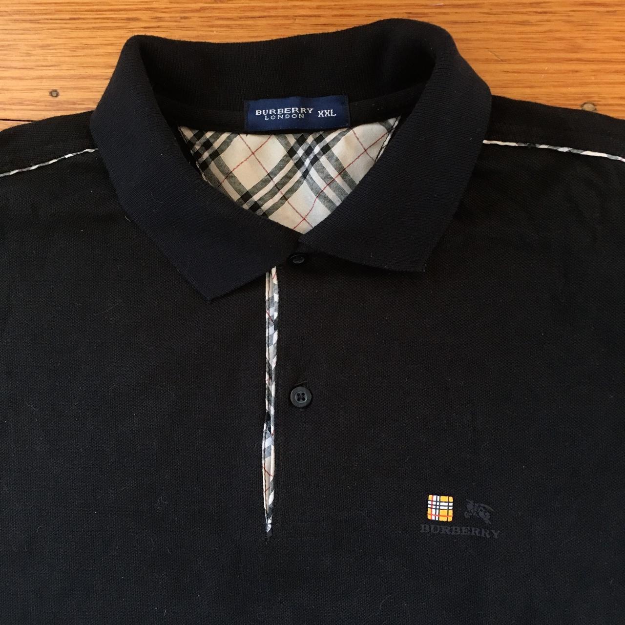 Burberry Polo Shirt Mens XXLarge But Fits More Like Depop   P0 