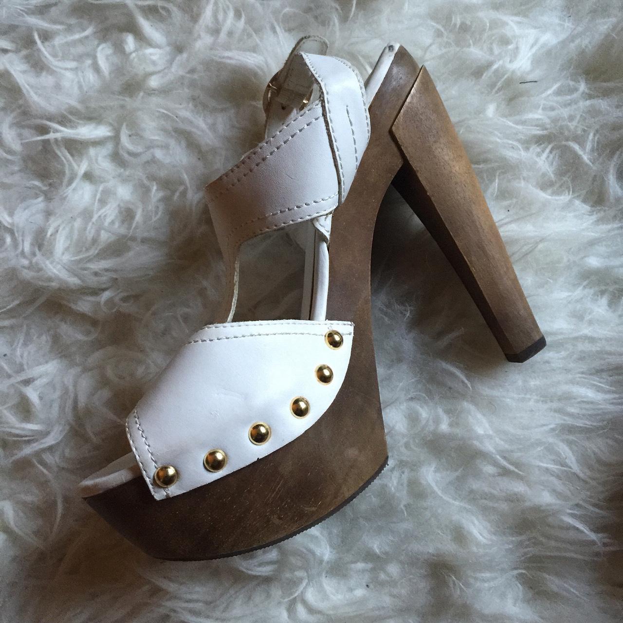 Studded on sale chunky heels