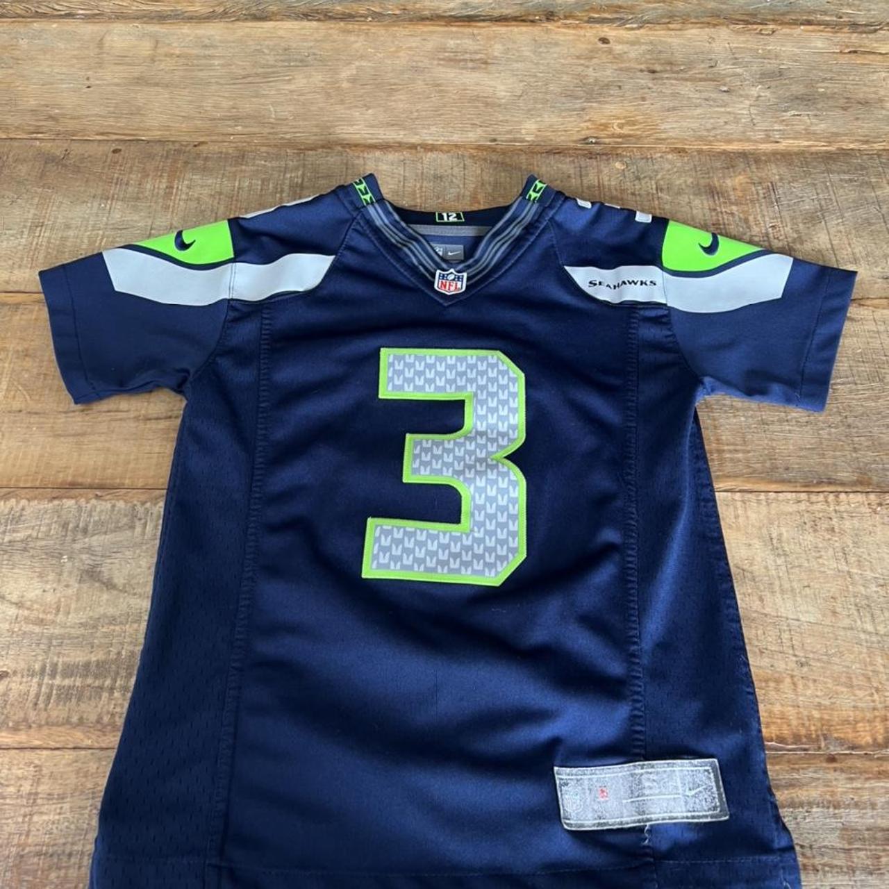 NIKE Seattle Seahawks Russell Wilson NFL Football - Depop