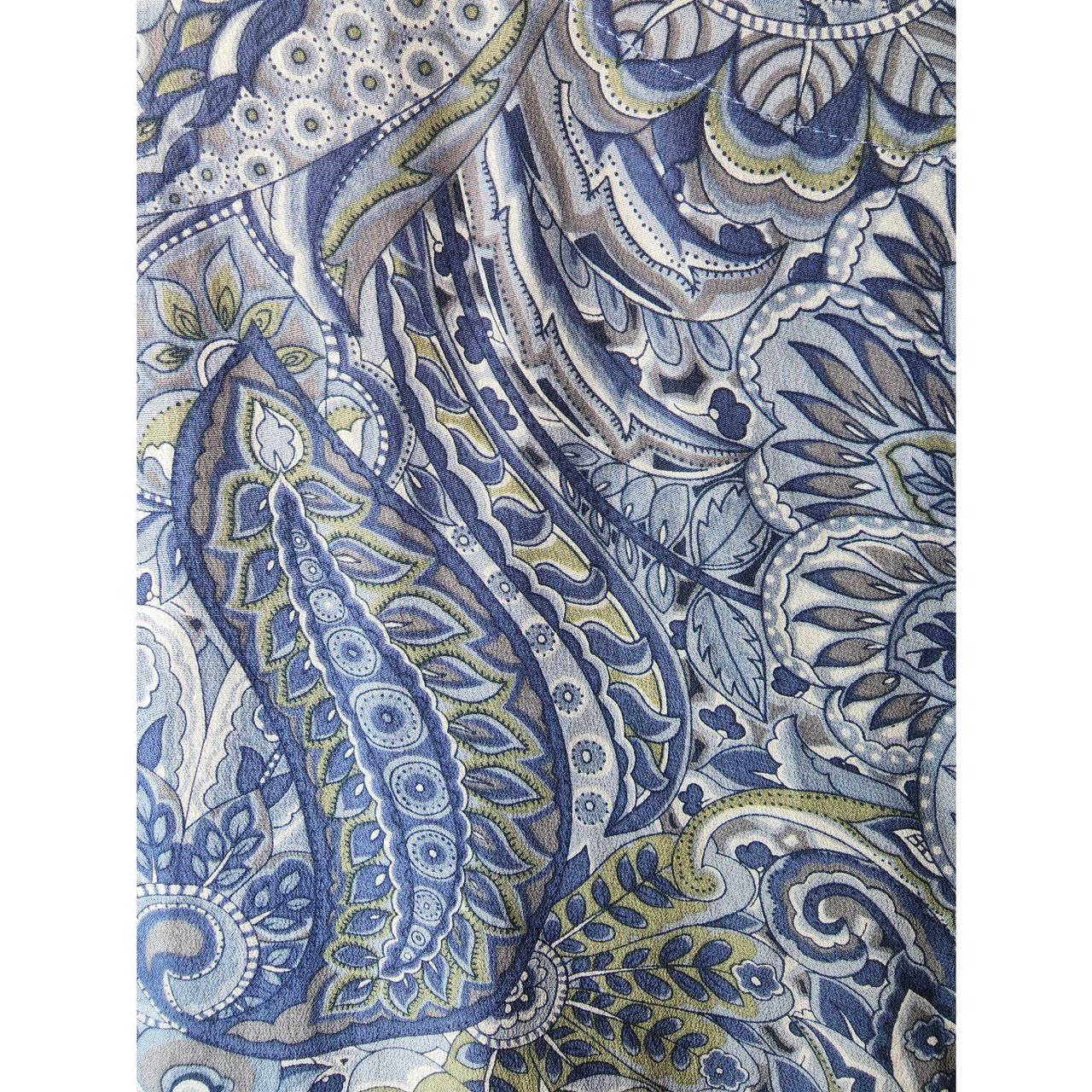 Product Image 3 - Blue, green, white
100% Silk
Paisley print
90s