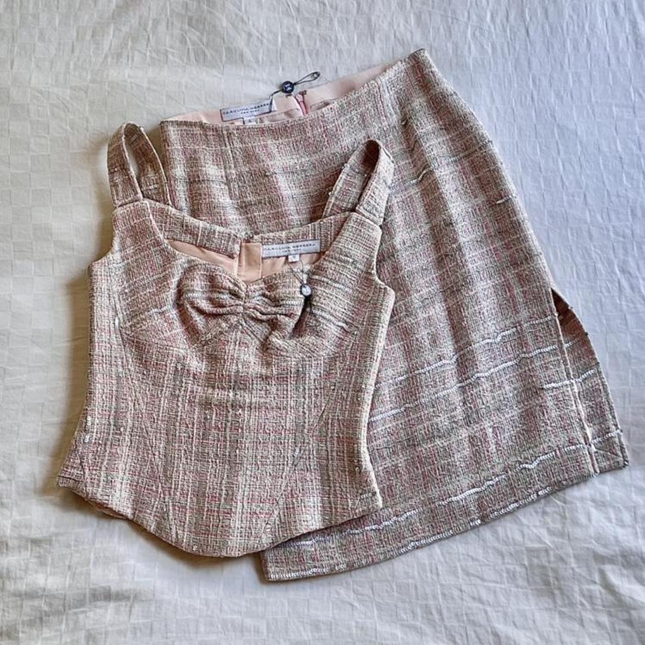 Product Image 2 - CAROLINA HERRERA Tweed Corset &