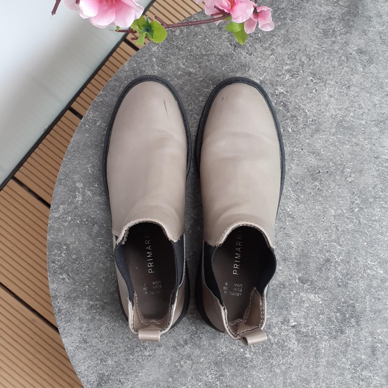 Primark Women's Black and Brown Boots Depop