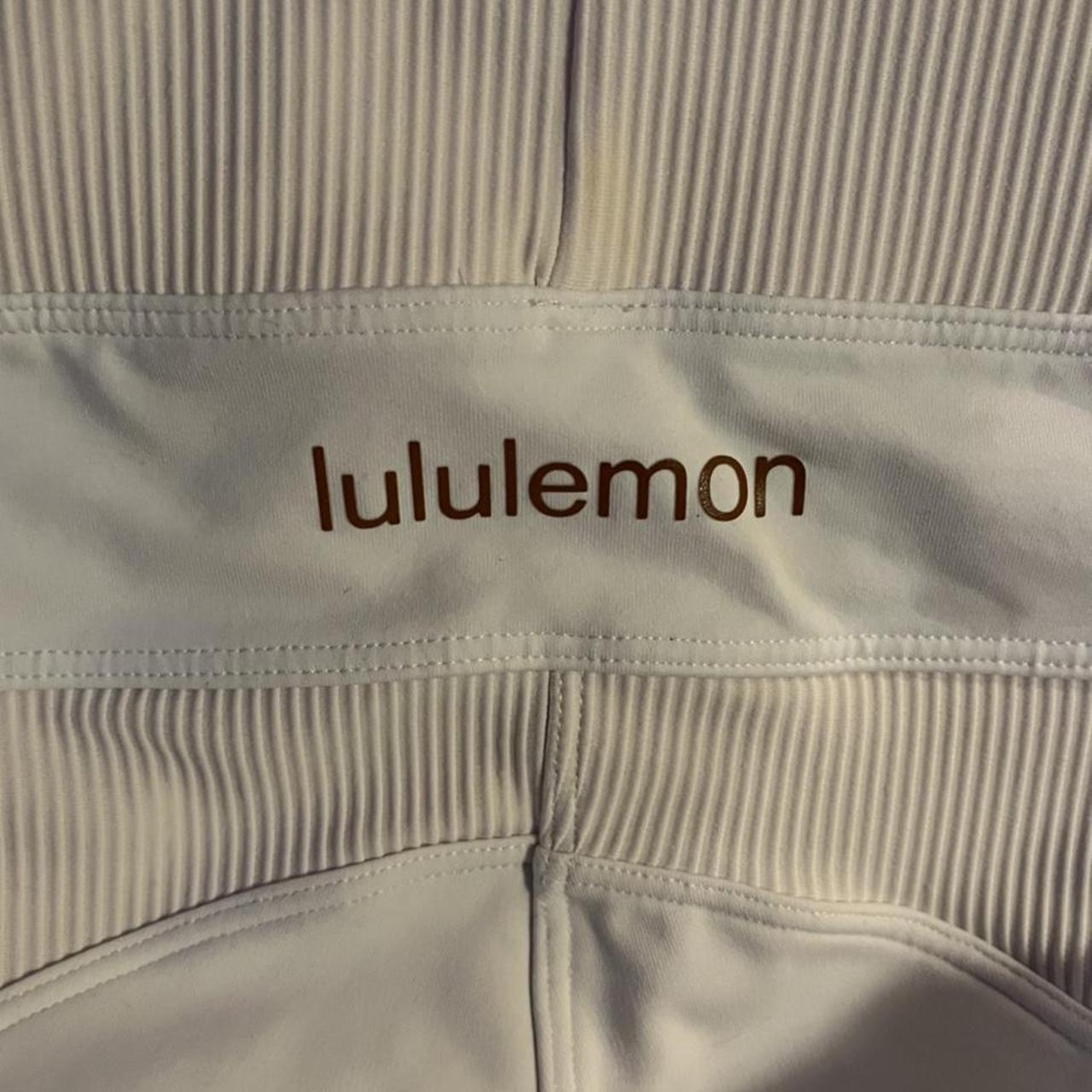 White LuluLemon Leggings Brand new no tags No... Depop