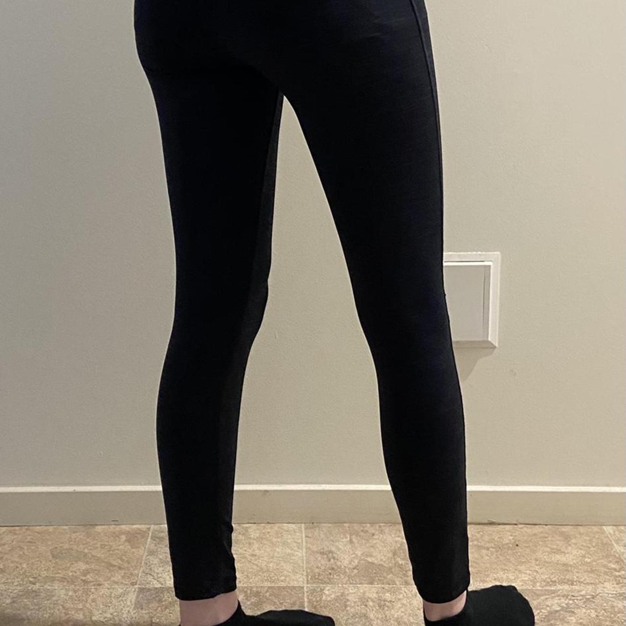 Navy Thermal Leggings / Cotton On Body / Small Depop