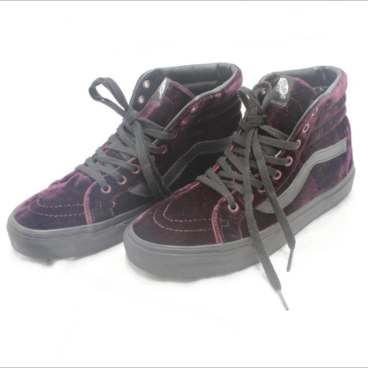 Vans velvet cheap high top