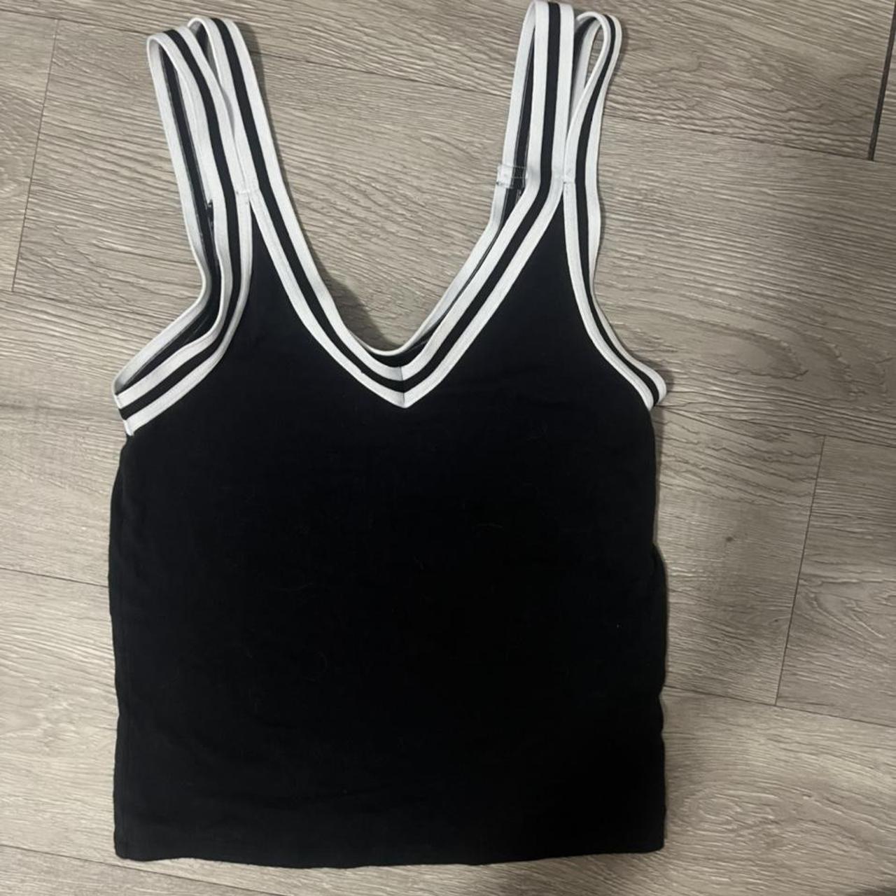 black american eagle essentials tank size xs depop... Depop