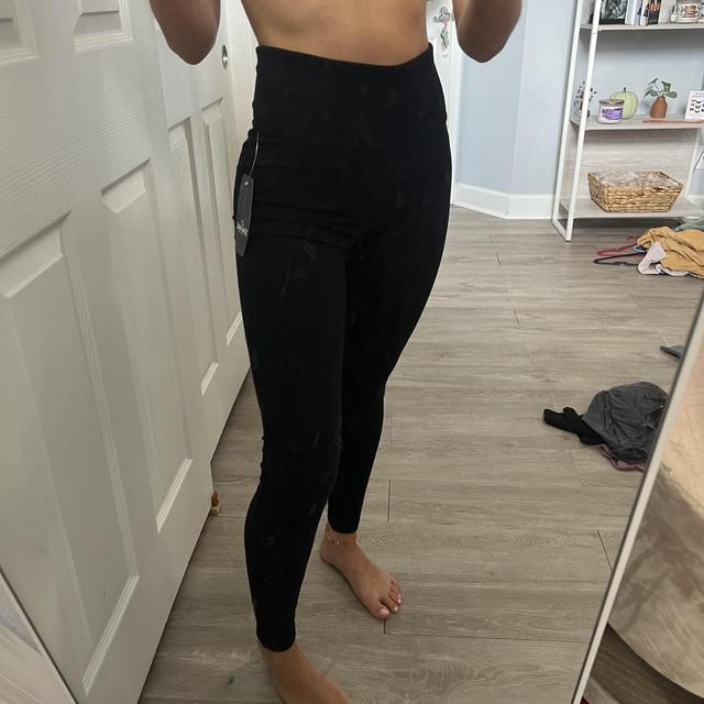 black spalding leggings, size small, brand new w