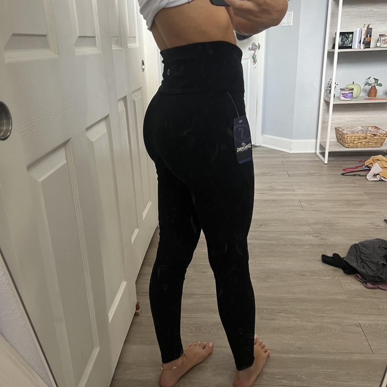 Black Kamo Fitness workout leggings, size small (0-2 - Depop